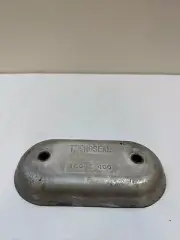 Tecnoseal Z406 Hull Plate Anode Zinc 8.5"X4.2"X1.1" #TEC-Z-406