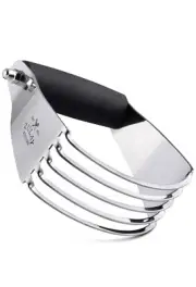 Professional Dough Blender, Pastry Cutter Stainless Steel, Heavy Duty (a) N6