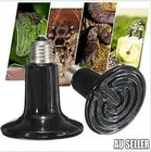 50-200W Black Ceramic Infrared Light Heat Emitter Lamp Reptile Brooder Incubator