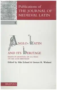 在飛比找博客來優惠-Anglo-Latin and Its Heritage: 