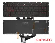 Original Keyboard For HP Omen 15-DC 15-DH Series Red Backlit