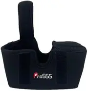 ProSSS Neoprene Transducer Cover for Garmin Livescope Plus LVS34 – Travel & Ice Fishing Protection with Extended-Length Dual Velcro Straps (Compatible with Garmin Livescope Bundle)