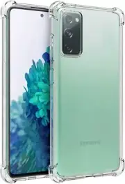 Samsung Galaxy S20 FE Case 6.5 In Transparent Flexible TPU Thin Corners Cover