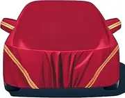 Car Cover for Hyundai Kona(2017-2019),Waterproof Oxford Custom Snow Rain UV Scratch Full Protection Indoor Outdoor Tarpaulin UE-MAOLU(Red)