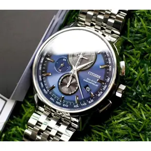 CITIZEN 星辰光動能萬年曆 電波錶 藍寶石 鋼錶 AT8110-61L【Watch On-line Store 】