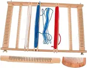 Wooden Loom Pot Holder Loom Kit for Hand Knitting Machine Kit Diy Weaving Supply Craft Funny Weaving Frame Bead Hand Sewing Machine Novelty Knitting Frame Wooden