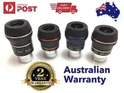 4 x Dual ED 1.25" eyepiece for telescope - Choose your Focal Length! Flat field