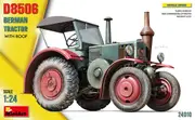 MiniArt 1/24 German Tractor D8506 w/Roof Plastic Model Kit