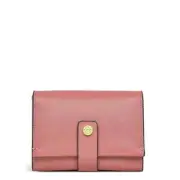RADLEY LONDON HANSON STREET MEDIUM PINK FLAPOVER PURSE WALLET ADORABLE RARE