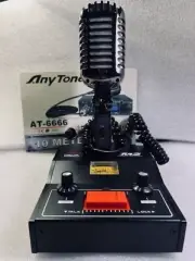 DELTA M2 AMPLIFIED DYNAMIC POWER BASE MICROPHONE 6 pin ANYTONE 6666 CB MIC