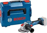 Bosch Professional BITURBO GWX 18V-15 SC Cordless Angle Grinder (125 mm disc Diameter, with connectivity Module, Adjustable Speed Levels, X-Lock Holder, in L-BOXX)