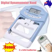 Digital Dynamometer Hand Grip Strength Muscle Tester Electronic Power Measure AU