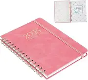 Angoily Monthly Planner with Strap Design Portable Academic Planner for Weekly Monthly Scheduling Smooth for Easy Writing for Students Professionals