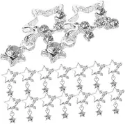 Beavorty 20Pcs Luxury Rhinestone Nail Art Charms Kit Premium Nail Pendant Gems for Professional Use Stunning Decorative Nail Jewelry for Unique Nail Designs