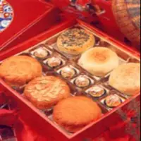 在飛比找蝦皮購物優惠-朱記素餅-全素訂婚喜餅禮盒（6粒裝）附金沙巧克力