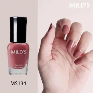 MILD'S曼思水性可剝指甲油─蜜糖棕MS134