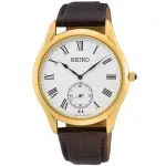 【SEIKO 精工】CS系列 羅馬數字小秒針時尚腕錶-39MM(6G28-01A0G/SRK050P1)