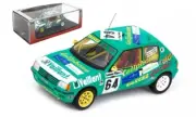 Spark 100SPA15 Peugeot 205 GTi 'Ecurie Bruxelloise' Spa 24hr 1997 - 1/43 Scale