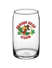 Jimmy Buffett - Parrot Head Club - 16oz Pint Beer Can Glass Barware Seltzer Tea