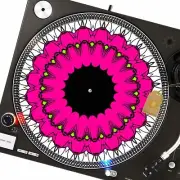 Seed Life Slipmat Turntable 12" for DJ Vinyl LP Audiophile