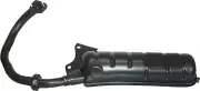 Complete Exhaust For Honda SA 50 S Vision Met in 1995 (50 CC)