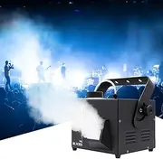 Haze Fog Machine Stage Effect 600W Haze Machine with Timer Continuous Spray Smoke Machine Stage Effect DMX, w/Remote Control, for Party Wedding Disco Performance 1500W(1500W)