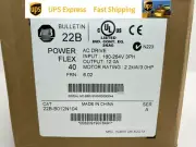 Free Tax AB 22B-B012N104 /A PowerFlex 40 Drive 240V 3-P 12A 3HP New Sealed
