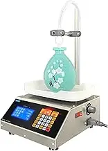 PYJYWAN Automatic Liquid Filling Machine,Digital Control Weight Filling Machine10-10000g,Bottling Machine 3.5L/4.5L/10L per minute,For alcohol,soybean milk,soft drinks,water,low viscosity liquid(4.5 k