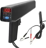Digital Timing Light, 12V Automotive Ignition Timing Light with LED Display, Portable Inductive Strobe Timing Light Gun, Automotive Tool for Car, Motorcycle, Marine