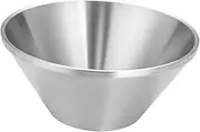 IMIKEYA Cold Noodle Bowl Double Insulated Soup Bowl for Ramen Noodles and Snacks Scald Design Lightweight and Portable for Home Outdoor Use
