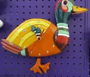 BRAND NEW ALLEN DESIGN WALL CLOCK "WADDLES CLOCK" 6016855