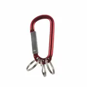 Key Essentials Key Ring Carabiner With 3 Key Rings