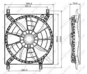 Fits Suzuki SX4 2006- Swift 2012- 1.5 1.6 2.0 PV Engine Cooling Fan