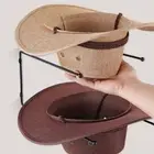 Cowboy Hat Rack Iron U-Shaped Hat Storage Rack Convenient Holder Cap Hat Hangers