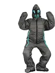 Sleeping Bag Suit, Walking Sleeping Bag, Wearable Sleeping Bag Adult, Humanoid Sleeping Bag, Full Body Wearable Sleeping Bag Suit, for Travel Outdoor Hiking, Camping