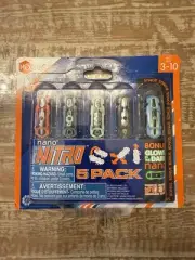 Hexbug Nano Nitro 5-Pack 4 Regular Plus 1 Glow in Dark