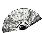 [Generic] Folding Hand Fan | Women Hand Held Silk Folding Fans | Portable Chinese Style Foldable Crafts Decorations for Women, Girls, Adults, Kids