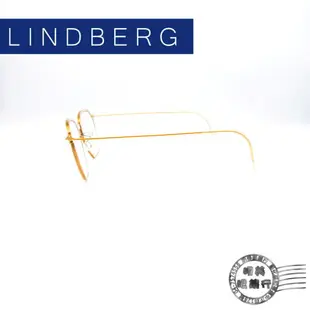 ◆明美鐘錶眼鏡◆/ LINDBERG/輕量無螺絲細金屬/丹麥手工鏡框/6627 COL.GT/光學鏡框