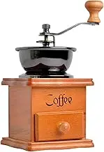 Coffee Mill - Classic Mills, Hand Crank Grinder | Compact Wood Coffee Grinder for Home Use, Grinder
