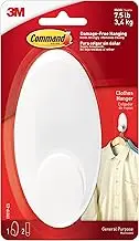 Command Clothes Hanger, Large, White