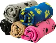 COLLBATH Two Sided Warm Blankets for Pets Dog Bed Mat Plush Pet Supplies
