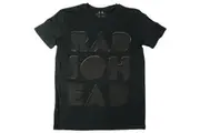 Radiohead Unisex Adult Note Pad Debossed T-Shirt (Black) - UTRO4207