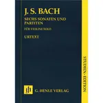 【599免運】BACH SONATEN UND PARTITEN VL SE (總譜)