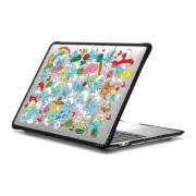 MacBook Pro 13-inch (M1 / M2 / Intel) Impact Case The Smurfs Sticker Pattern Laptop Case
