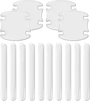 BEZANU Car Door Handle Protector, 14PCS Recessed Door Handle Film Protector for Auto Car Paint Guard Prevent Scratches (Clear)