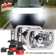 Pair 7x6" 5x7 LED Headlights Fit Chevy Express Cargo Van 1500 2500 3500 Truck (for: Nissan)