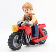 Owen Grady W/ RED Motorcycle 75940 75939 Jurassic World LEGO® Minifigure Figure