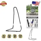 Durable Hammock Stand for Indoor/Outdoor Use - Supports 400 lbs, 360° Rotation