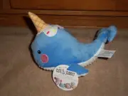 NEW, CUTE & CUDDLY 6" NARWHAL PLUSH