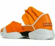 Emilio Pucci City Up Ruffle Trainers Shoes Slip-On Sneakers Shoes